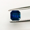 Blue Sapphire-5mm-0.77CTS-Square Emerald-SPS